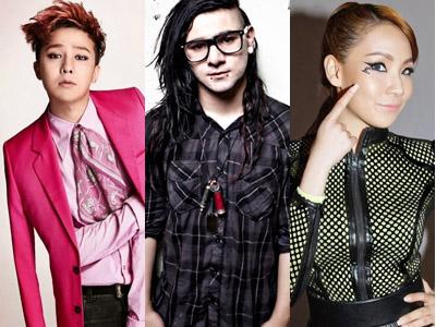 G-Dragon dan CL 2NE1 Nge-Rap Tanpa Sensor di Lagu Baru Skrillex!